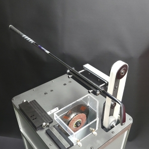 golf shaft cutting machine
